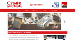 Desktop Screenshot of crownmerchants.com
